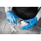Shield Powder-Free Vinyl Gloves, Medium, Blue, Pack of 100