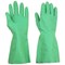 Shield Household Rubber Gloves, Medium, Green