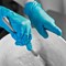 Shield Vinyl/Nitrile Mix Powder Free Gloves, Small, Blue, Pack of 100