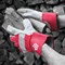 Polyco Premium Chrome Rigger Gloves, One-size, Red, Pack of 10