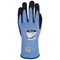 Polyflex Eco Nitrile Palm Coated Gloves, Medium, Blue and Black, Pack of 10