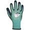 Polyflex Eco Latex Palm Coated Gloves, Large, Green and Blue, Pack of 10