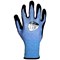 Polyflex Eco Nitrile Palm Coated Gloves, Large, Blue and Black, Pack of 10