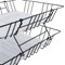 Wire Filing Tray Risers Black (Pack of 2)