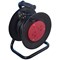 CED Extension Reel, 2 Sockets, 25m Lead, Black