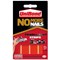 UniBond No More Nails Permanent Adhesive Strip 20x40mm Red (Pack of 10)