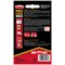 UniBond No More Nails Permanent Adhesive Strip 20x40mm Red (Pack of 10)
