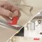 UniBond No More Nails Permanent Adhesive Strip 20x40mm Red (Pack of 10)