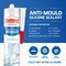 UniBond Anti Mould Healthy Kitchen and Bathroom Sealant Tube, 274g, White