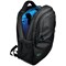 Monolith Blue Line Laptop Backpack, For up to 15.6 Inch Laptops, Black
