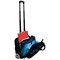 Monolith Blue Line Wheeled Laptop Case, For up to 15.6 Inch Laptops, Black