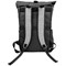 Monolith Rolltop Business Laptop Backpack, For up to 17.2 Inch Laptops, Black/Grey