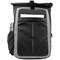 Monolith Rolltop Business Laptop Backpack, For up to 17.2 Inch Laptops, Black/Grey