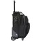 Monolith Deluxe Nylon Wheeled Laptop Case, For up to 15.6 Inch Laptops, Black