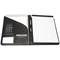 Monolith Executive Conference Folder with A4 Pad, 240x320mm, Leather-Look, Black