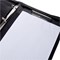 Monolith 4 O-Ring Conference Binder with Pad Clip, 260x360mm, Leather-Look, Black