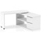 Fleur Smart Storage Desk, 1300mm, White