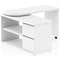 Fleur Smart Storage Desk, 1300mm, White