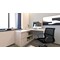 Fleur Smart Storage Desk, 1300mm, Grey Oak