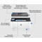 HP LaserJet Pro 3002dn A4 Mono Laser Printer, White