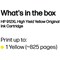 HP 912XL Yellow High Yield Ink Cartridge 3YL83AE