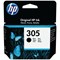 HP 305 Original Ink Cartridge 2-ml Black 3YM61AE