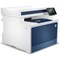 HP Color LaserJet Pro 4302fdn A4 4-in-1 Colour Laser Printer, White and Blue