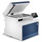 HP Color LaserJet Pro 4302fdn A4 4-in-1 Colour Laser Printer, White and Blue