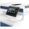 HP Color LaserJet Pro 4302fdn A4 4-in-1 Colour Laser Printer, White and Blue