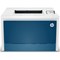 HP Color LaserJet Pro 4202dn A4 Colour Laser Printer, White and Blue