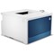 HP Color LaserJet Pro 4202dn A4 Colour Laser Printer, White and Blue