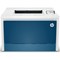 HP Color LaserJet Pro 4202dw A4 Wireless Colour Laser Printer, White and Blue