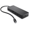 HP Universal USB-C Multiport Hub, 7 Ports, Black