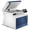 HP Color LaserJet Pro 4302fdw A4 4-in-1 Wireless Colour Laser Printer, White and Blue