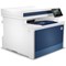 HP Color LaserJet Pro 4302fdw A4 4-in-1 Wireless Colour Laser Printer, White and Blue