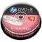 HP DVD+R Double Layer Writable Blank DVDs, Spindle, 8.5gb/240min Capacity, Pack of 10