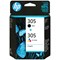 HP 305 Original Ink Cartridge Black/Tri-color 2-pack 6ZD17AE