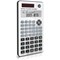 HP 10S+ 2 Line Scientific Calculator, Solar and Battery Power, White
