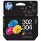 HP 302/304 Original Ink Cartridge Tri-color B7RT6AE