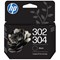 HP 302/304 Original Ink Cartridge Black B7RT7AE