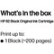 HP 62 Black Ink Cartridge