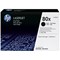 HP 80X Black Laser Toner Cartridges (Twin Pack) CF280XD