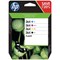 HP 364 Ink Cartridges - Black, Cyan, Magenta & Yellow (4 Cartridges) N9J73AE