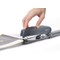 Rapesco 790 Long Arm Full Strip Stapler, Capacity 50 Sheets, Charcoal
