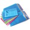 Rapesco Foolscap Popper Wallets, Assorted, Pack of 20 Rapesco Foolscap Popper Wallets, Assorted, Pack of 20