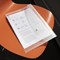 Rapesco Foolscap Popper Wallets, Clear, Pack of 20