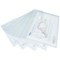 Rapesco A5 Popper Wallets, Clear, Pack of 25