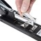 Rapesco ECO HD-100 Half Strip Stapler, Capacity 100 Sheets, Black
