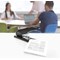 Rapesco ECO HD-100 Half Strip Stapler, Capacity 100 Sheets, Black
