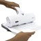 Rapesco ALU 40 4 Hole Punch, Capacity 40 Sheets, White